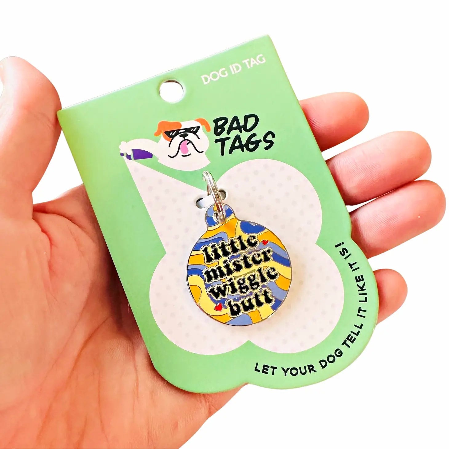 Bad tags dog tags top